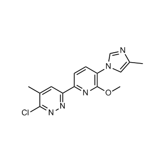 3-Chloro-6-(6-methoxy-5-(4-methyl-1H-imidazol-1-yl)pyridin-2-yl)-4-methylpyridazine