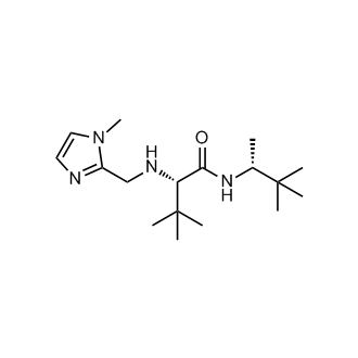 (S)-N-((R)-3,3-Dimethylbutan-2-yl)-3,3-dimethyl-2-(((1-methyl-1H-imidazol-2-yl)methyl)amino)butanamide