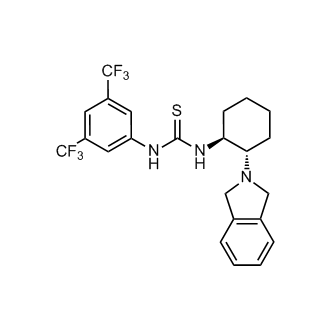 1-(3,5-Bis(trifluoromethyl)phenyl)-3-((1S,2S)-2-(isoindolin-2-yl)cyclohexyl)thiourea
