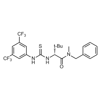 (R)-N-Benzyl-2-(3-(3,5-bis(trifluoromethyl)phenyl)thioureido)-N,3,3-trimethylbutanamide