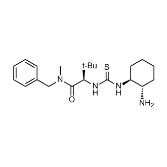 (R)-2-(3-((1S,2S)-2-Aminocyclohexyl)thioureido)-N-benzyl-N,3,3-trimethylbutanamide