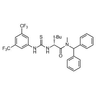 (R)-N-Benzhydryl-2-(3-(3,5-bis(trifluoromethyl)phenyl)thioureido)-N,3,3-trimethylbutanamide