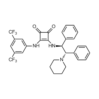 3-((3,5-Bis(trifluoromethyl)phenyl)amino)-4-(((1S,2S)-1,2-diphenyl-2-(piperidin-1-yl)ethyl)amino)cyclobut-3-ene-1,2-dione