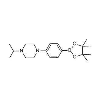 1-Isopropyl-4-(4-(4,4,5,5-tetramethyl-1,3,2-dioxaborolan-2-yl)phenyl)piperazine