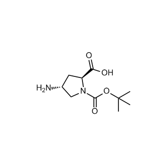 (2S,4R)-4-Amino-1-(tert-butoxycarbonyl)pyrrolidine-2-carboxylic acid