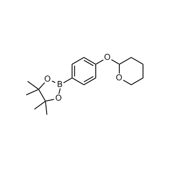 4,4,5,5-Tetramethyl-2-(4-((tetrahydro-2H-pyran-2-yl)oxy)phenyl)-1,3,2-dioxaborolane