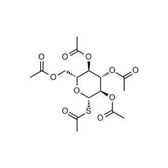 (2R,3R,4S,5R,6S)-2-(Acetoxymethyl)-6-(acetylthio)tetrahydro-2H-pyran-3,4,5-triyl triacetate