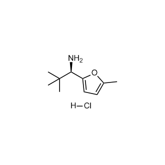 (R)-2,2-Dimethyl-1-(5-methylfuran-2-yl)propan-1-amine hydrochloride