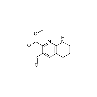 2-(Dimethoxymethyl)-5,6,7,8-tetrahydro-1,8-naphthyridine-3-carbaldehyde