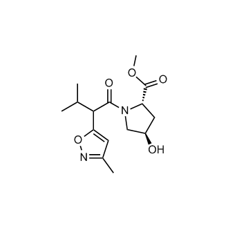 (2S,4R)-Methyl 4-hydroxy-1-(3-methyl-2-(3-methylisoxazol-5-yl)butanoyl)pyrrolidine-2-carboxylate