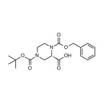 (S)-1-((Benzyloxy)carbonyl)-4-(tert-butoxycarbonyl)piperazine-2-carboxylic acid