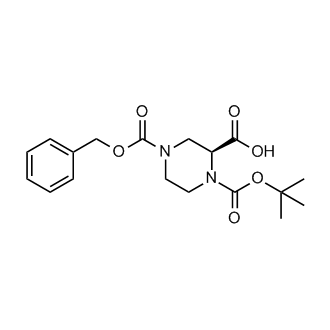 (S)-4-((Benzyloxy)carbonyl)-1-(tert-butoxycarbonyl)piperazine-2-carboxylic acid