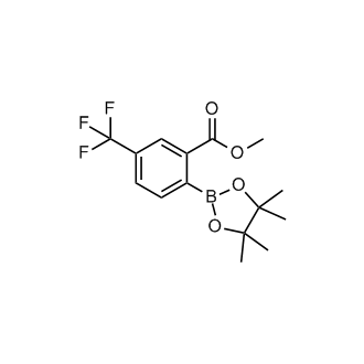 Methyl 2-(4,4,5,5-tetramethyl-1,3,2-dioxaborolan-2-yl)-5-(trifluoromethyl)benzoate