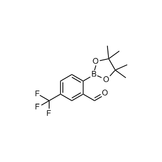 2-(4,4,5,5-Tetramethyl-1,3,2-dioxaborolan-2-yl)-5-(trifluoromethyl)benzaldehyde
