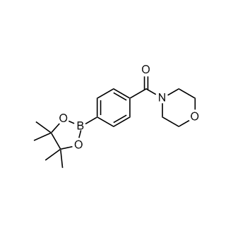 Morpholino(4-(4,4,5,5-tetramethyl-1,3,2-dioxaborolan-2-yl)phenyl)methanone