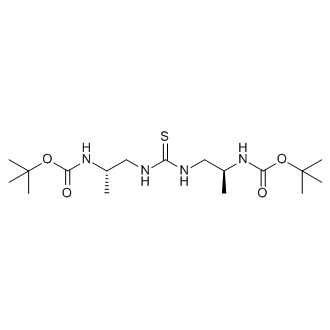 di-tert-Butyl ((2S,2'S)-(thiocarbonylbis(azanediyl))bis(propane-1,2-diyl))dicarbamate