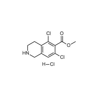 Methyl 5,7-dichloro-1,2,3,4-tetrahydroisoquinoline-6-carboxylate hydrochloride