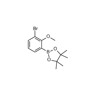 2-(3-Bromo-2-methoxyphenyl)-4,4,5,5-tetramethyl-1,3,2-dioxaborolane