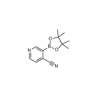 3-(4,4,5,5-Tetramethyl-1,3,2-dioxaborolan-2-yl);isonicotinonitrile
