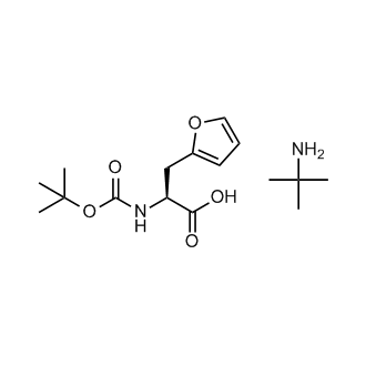 2-Methylpropan-2-amine (S)-2-((tert-butoxycarbonyl)amino)-3-(furan-2-yl)propanoate