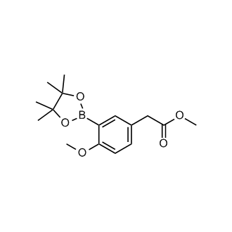 Methyl 2-(4-methoxy-3-(4,4,5,5-tetramethyl-1,3,2-dioxaborolan-2-yl)phenyl)acetate