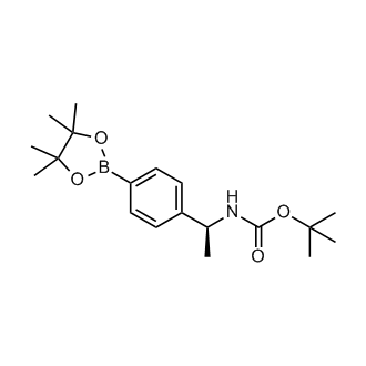 tert-Butyl (S)-(1-(4-(4,4,5,5-tetramethyl-1,3,2-dioxaborolan-2-yl)phenyl)ethyl)carbamate
