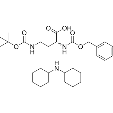 Dicyclohexylamine (R)-2-(((benzyloxy)carbonyl)amino)-4-((tert-butoxycarbonyl)amino)butanoate