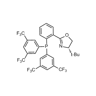 (S)-2-(2-(Bis(3,5-bis(trifluoromethyl)phenyl)phosphanyl)phenyl)-4-(tert-butyl)-4,5-dihydrooxazole