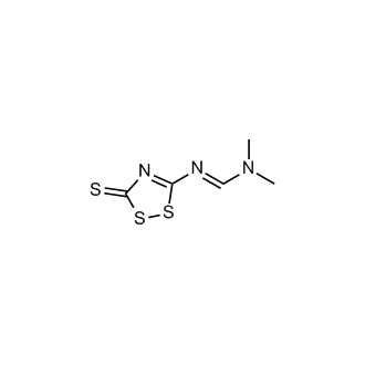 (E)-N,N-Dimethyl-N'-(3-thioxo-3H-1,2,4-dithiazol-5-yl)formimidamide