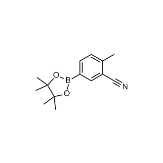 2-Methyl-5-(4,4,5,5-tetramethyl-1,3,2-dioxaborolan-2-yl)benzonitrile