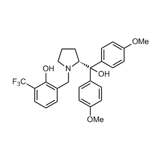 (R)-2-((2-(Hydroxybis(4-methoxyphenyl)methyl)pyrrolidin-1-yl)methyl)-6-(trifluoromethyl)phenol
