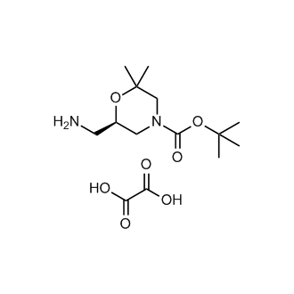 tert-Butyl (R)-6-(aminomethyl)-2,2-dimethylmorpholine-4-carboxylate oxalate