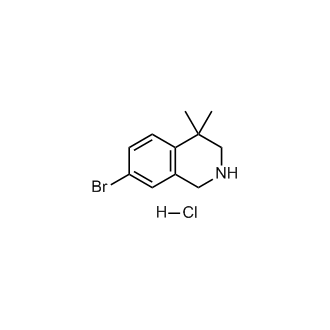 7-Bromo-4,4-dimethyl-1,2,3,4-tetrahydroisoquinoline hydrochloride