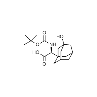 (S)-2-((tert-Butoxycarbonyl)amino)-2-((1r,3R,5R,7S)-3-hydroxyadamantan-1-yl)acetic acid