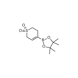 4-(4,4,5,5-Tetramethyl-1,3,2-dioxaborolan-2-yl)-3,6-dihydro-2H-thiopyran 1,1-dioxide