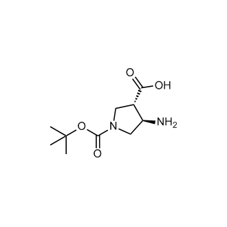 rel-(3R,4S)-4-Amino-1-(tert-butoxycarbonyl)pyrrolidine-3-carboxylic acid