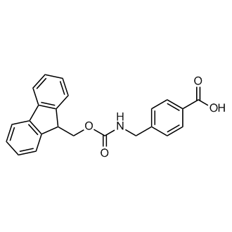 4-(((((9H-Fluoren-9-yl)methoxy)carbonyl)amino)methyl)benzoic acid