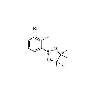 2-(3-Bromo-2-methylphenyl)-4,4,5,5-tetramethyl-1,3,2-dioxaborolane