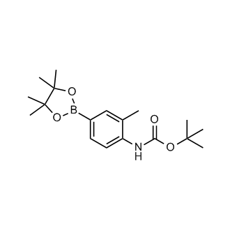 tert-Butyl (2-methyl-4-(4,4,5,5-tetramethyl-1,3,2-dioxaborolan-2-yl)phenyl)carbamate
