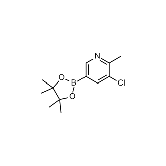 3-Chloro-2-methyl-5-(4,4,5,5-tetramethyl-1,3,2-dioxaborolan-2-yl)pyridine