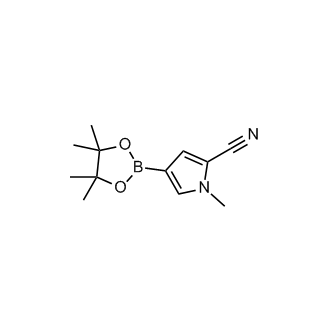 1-Methyl-4-(4,4,5,5-tetramethyl-1,3,2-dioxaborolan-2-yl)-1H-pyrrole-2-carbonitrile