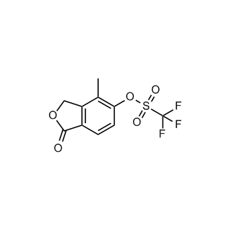 4-Methyl-1-oxo-1,3-dihydroisobenzofuran-5-yl trifluoromethanesulfonate