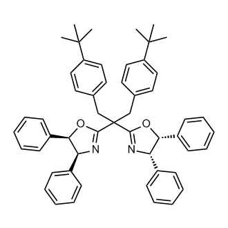 (4S,4'S,5R,5'R)-2,2'-(1,3-Bis(4-(tert-butyl)phenyl)propane-2,2-diyl)bis(4,5-diphenyl-4,5-dihydrooxazole)