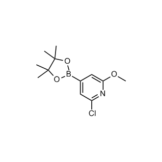 2-Chloro-6-methoxy-4-(4,4,5,5-tetramethyl-1,3,2-dioxaborolan-2-yl)pyridine