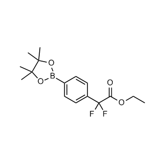 Ethyl 2,2-difluoro-2-(4-(4,4,5,5-tetramethyl-1,3,2-dioxaborolan-2-yl)phenyl)acetate