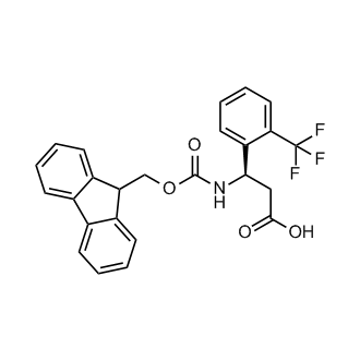 (R)-3-((((9H-Fluoren-9-yl)methoxy)carbonyl)amino)-3-(2-(trifluoromethyl)phenyl)propanoic acid