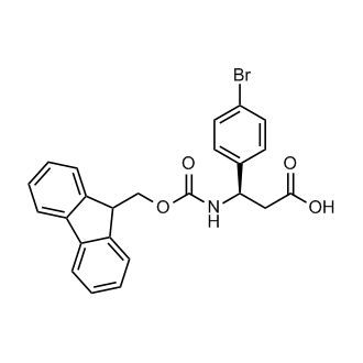 (R)-3-((((9H-Fluoren-9-yl)methoxy)carbonyl)amino)-3-(4-bromophenyl)propanoic acid
