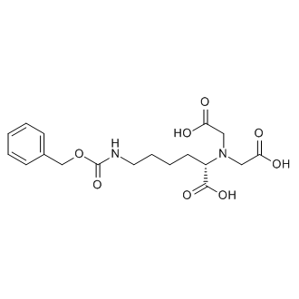 (S)-2,2'-((5-(((Benzyloxy)carbonyl)amino)-1-carboxypentyl)azanediyl)diacetic acid