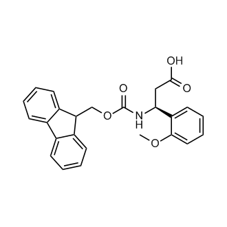 (S)-3-((((9H-Fluoren-9-yl)methoxy)carbonyl)amino)-3-(2-methoxyphenyl)propanoic acid