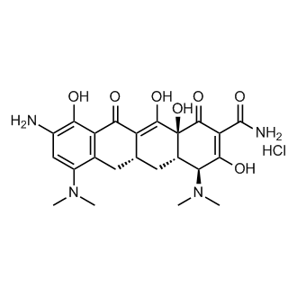 (4S,4aS,5aR,12aS)-9-Amino-4,7-bis(dimethylamino)-3,10,12,12a-tetrahydroxy-1,11-dioxo-1,4,4a,5,5a,6,11,12a-octahydrotetracene-2-carboxamide hydrochloride